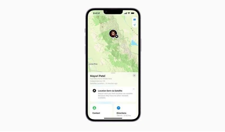 红山街道苹果14维修分享iPhone14系列中 FindMy功能通过卫星分享位置方法教程 