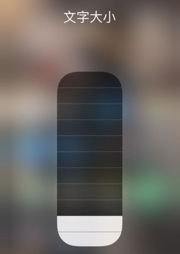 红山街道苹果手机维修分享小技巧：在 iPhone 控制中心快速调节字体大小 
