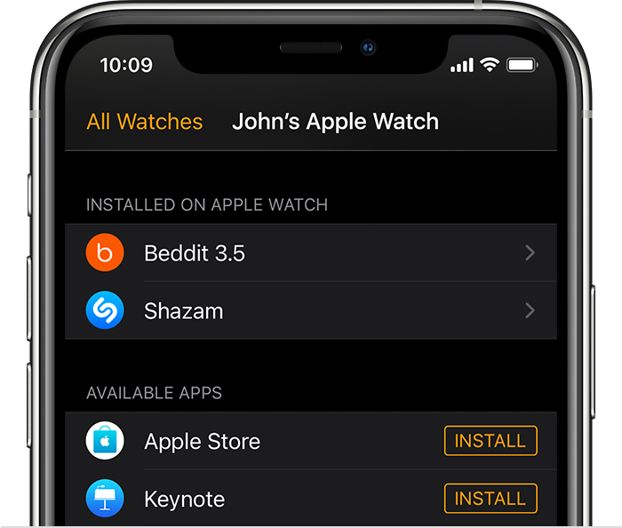红山街道苹果手机维修分享如何在 Apple Watch 上下载应用 